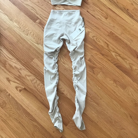 Alo Yoga High waist Alosoft goddess legging bone - Picture 1 of 3